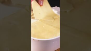 Lasanha na manteiga é tudo de bom!